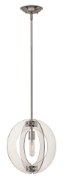 Foto para 100w Mini-Pendant Solstice MED Clear Polished Chrome*