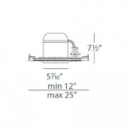 Foto para 75w 5" IC/Non-IC New Construction Airtight Ready Line Voltage Remodel Housing