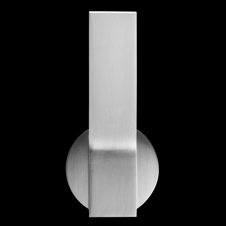 Foto para 379lm Follen Etched Acrylic Brushed Aluminum Integrated LED sconce