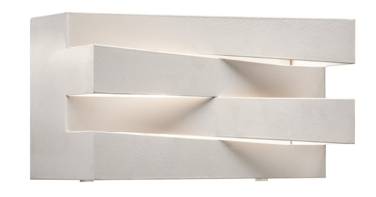 Foto para 40w Massimik Etched Glass Bottom White G9 1 light sconce