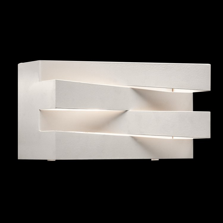 Foto para 40w Massimik Etched Glass Bottom White G9 1 light sconce