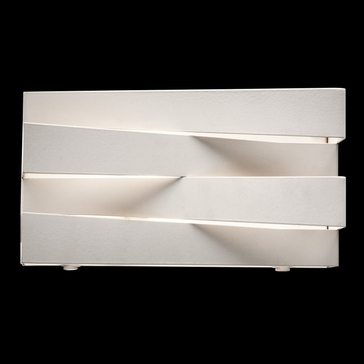 Foto para 40w Massimik Etched Glass Bottom White G9 1 light sconce