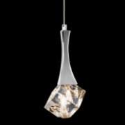 Foto para 20w Rockne Clear K9 Crystal Chrome G4 mini pendant