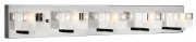 Picture of 20w Considine Clear And Frosted Glass Chrome G4 5 light vanity