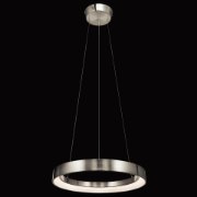 Foto para 1220lm Fornello Brushed Nickel Integrated LED 1 ring (light) pendant