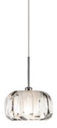 Foto para 20w Zucca Clear Chrome G4 Pendant