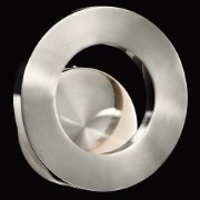 Picture of 375lm Frosted Brushed Aluminum Integrated LED Sconce