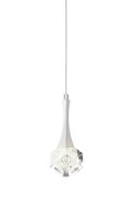 Picture of 384lm Rockne Clear K9 Crystal Chrome Integrated LED mini pendant