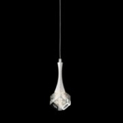 Picture of 384lm Rockne Clear K9 Crystal Chrome Integrated LED mini pendant