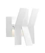 Foto para 306lm Zaden Matte White Integrated LED Up&Down-Light sconce