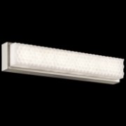 Picture of 2000lm Merco Ivory-White Acrylic Brushed Nickel Integrated LED Vanity