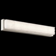 Foto para 2463lm Merco Ivory-White Acrylic Brushed Nickel Integrated LED Vanity