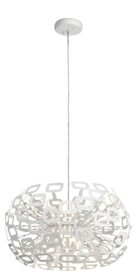 Foto para 3088lm Quillo Etched Acrylic White Integrated LED Pendant