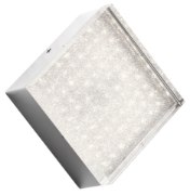 Picture of 785lm Gorve Clear Cubic Zirconia Chip Chrome Integrated LED Sconce