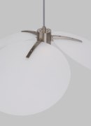 Picture of 14.1w 260lm 27.8" WW Oma LED White Pendant