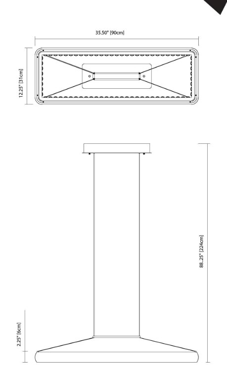 Foto para 864lm Skies Clear Crystal Beads paint white Integrated LED Pendant