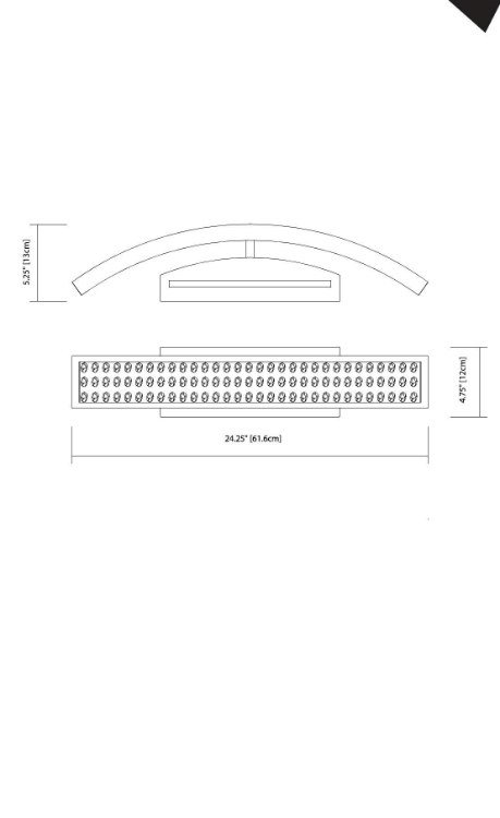 Foto para 1156lm Crushed Ice Clear Glass With Crystals Gems Chrome Integrated LED 1-Light Vanity w/ Down Light