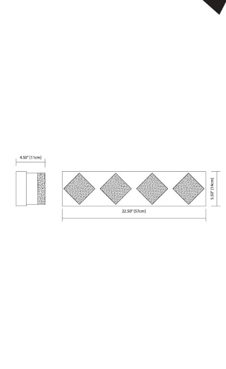 Foto para 882lm Gorve Clear Cubic Zirconia Chip Chrome Integrated LED Vanity