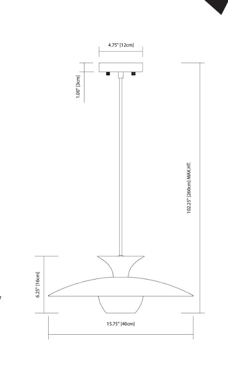 Foto para Metal Shade With Etched Glass Diffuser Brushed Nickel Integrated LED 1-Light Pendant