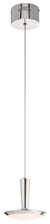 Foto para 5w 364lm Karah Clear Cubic Zirconia Chip Chrome Integrated LED Pendant