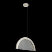 Picture of 24w 803lm Slice Light  Guide Brushed Nickel Integrated LED Pendant