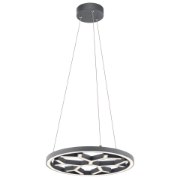 Picture of 1174lm Snowflake White Charcoal Integrated LED Pendant