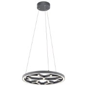 Foto para 1174lm Snowflake White Charcoal Integrated LED Pendant