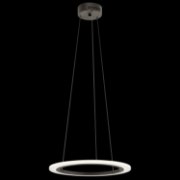 Foto para 21w 1416lm Hyvo Matte White Acrylic Bronze Integrated LED 1 Ring LED Pendant