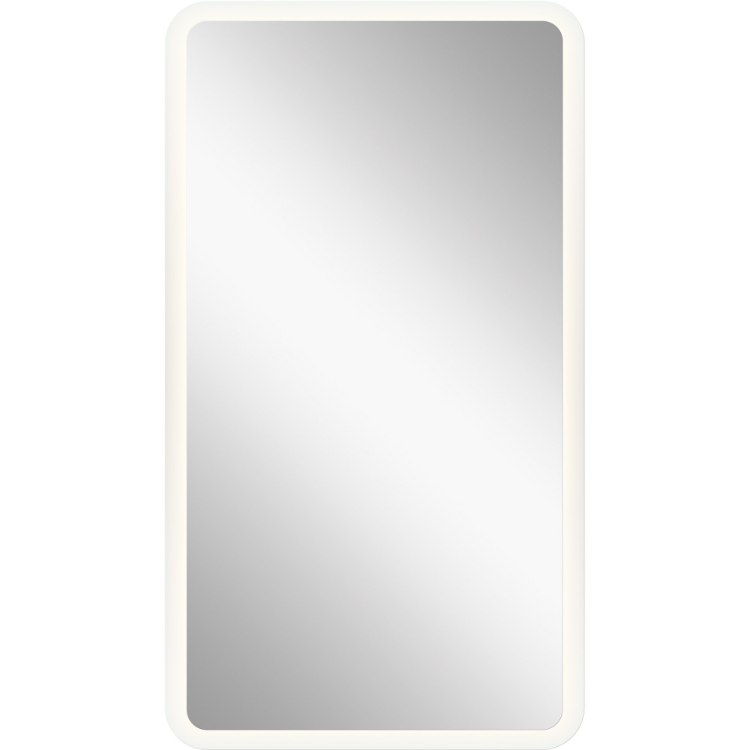 Foto para 25w Mirror With 3" Frosted Edge On 4 Sides MR Integrated LED Backlit Mirror