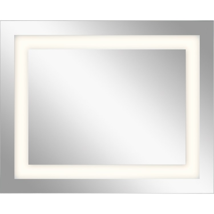 Foto para 21w Mirror With 3" Frosted Edge On 4 Sides MR Integrated LED Backlit Mirror