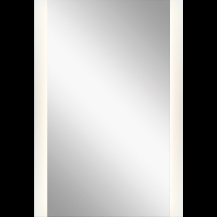 Foto para 29w Mirror With 3" Frosted Edge On 4 Sides MR Integrated LED Backlit Mirror