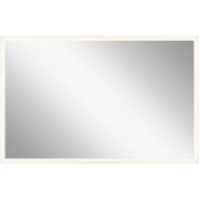 Foto para 30w Mirror With 3" Frosted Edge On 4 Sides MR Integrated LED Backlit Mirror