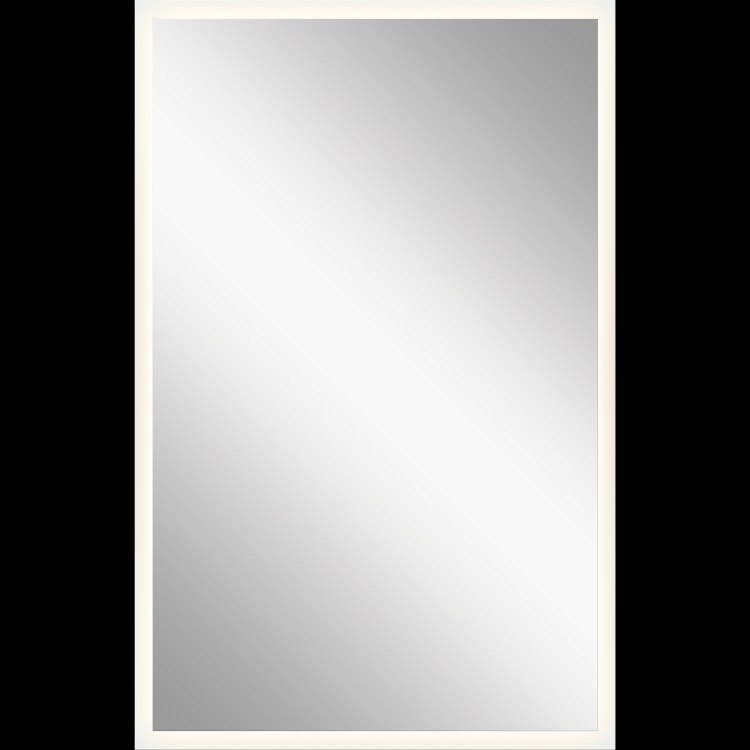 Foto para 30w Mirror With 3" Frosted Edge On 4 Sides MR Integrated LED Backlit Mirror