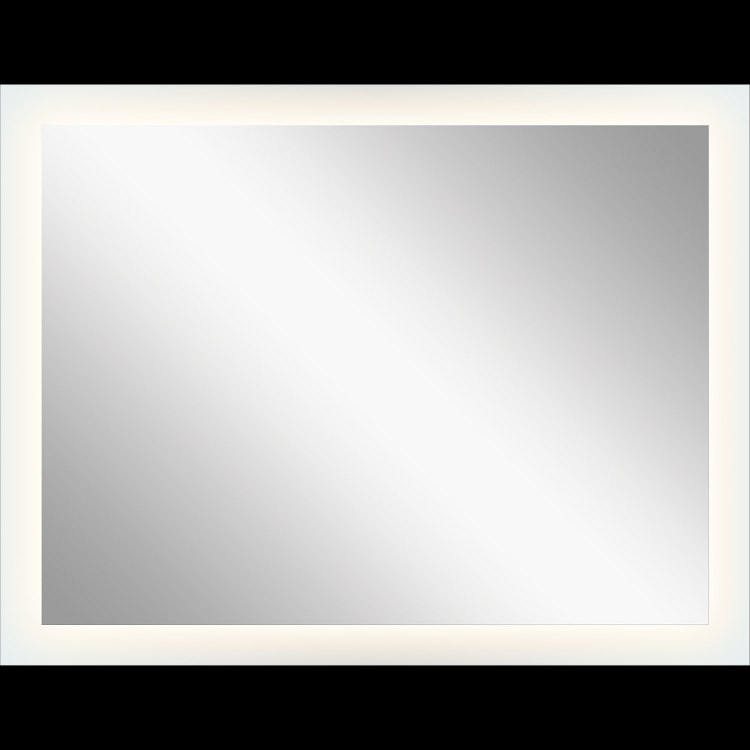 Foto para 47w Mirror With 3" Frosted Edge On 4 Sides MR Integrated LED Backlit Mirror