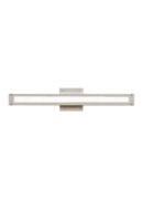 Picture of 20w Denton Satin Nickel w/ Polished Nickel Detail Denton 24 Bath OY SN LED830120