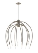 Foto para 19.6w 497lm Tallo 30k Steel Satin Nickel 90cri Tallo 12 Chandelier sn LEDWD