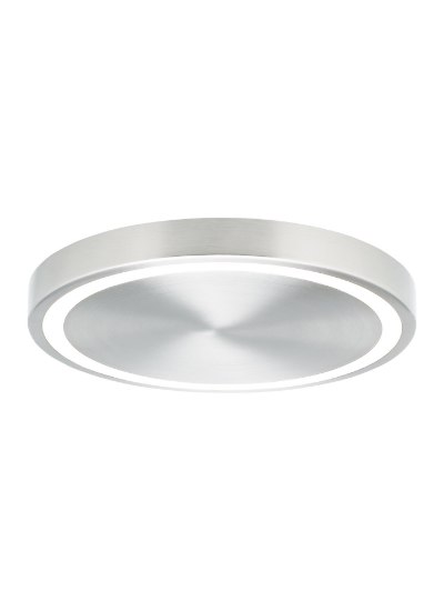 Foto para 30w Crest Satin Nickel Crest 12 Flush SN LED930 1