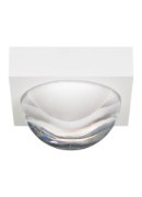 Foto para 15w Sphere Rubberized White Sphere Flush CR WH LEDWD 1