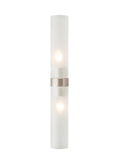 Picture of 20w Twin Satin Nickel Tw Tube Bth Hd FR SN 2x10w MRL