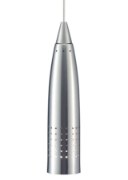 Foto para 35w Rocket Satin Nickel Rocket Pendant SN MPT