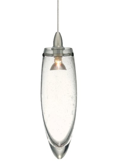 Foto para 35w Icicle Bronze Icicle Pendant Clear BZ MRL