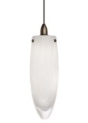 Foto para 8w Icicle Satin Nickel Icicle Pend Opal SN LED FSJ