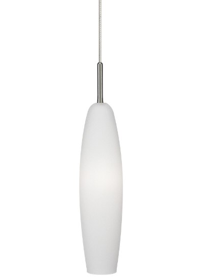 Picture of 50w Renée Satin Nickel Renee I Pendant Opal SN MPT