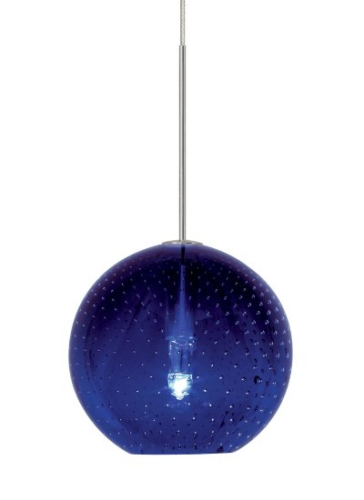 Picture of 35w Bullé Bronze Bulle Pendant Blue BZ MRL