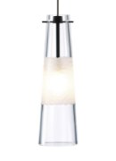 Foto para 50w Bonn Bronze Bonn Pendant Clear BZ FSJ