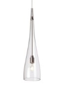 Picture of 50w Cypree Satin Nickel Cypree Pend Sm Clear SN FSJ