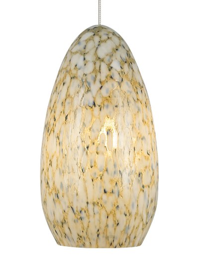 Foto para 8w Banja Bronze Banja Pendant Ivory BZ LED FSJ