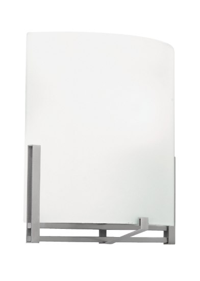 Picture of 60w Showtime Satin Nickel Showtime Wall INC Opal SN 120v