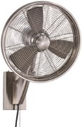 Foto para 45w SW 15" 3 Blade Indoor/Outdoor Fan Brushed Nickel