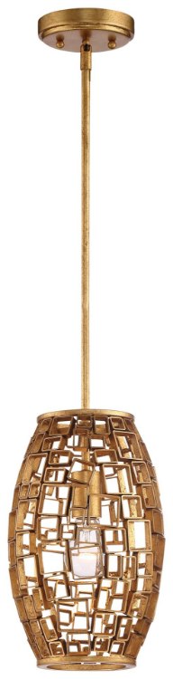 Foto para 100w SW Mini Pendant Halcyon Gold